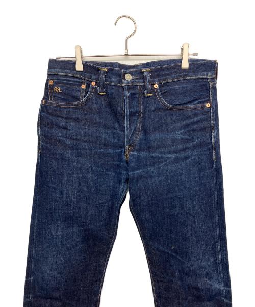 RRL（ダブルアールエル）RRL (ダブルアールエル) デニムパンツ ネイビー サイズ:78.5cm (W31)の古着・服飾アイテム