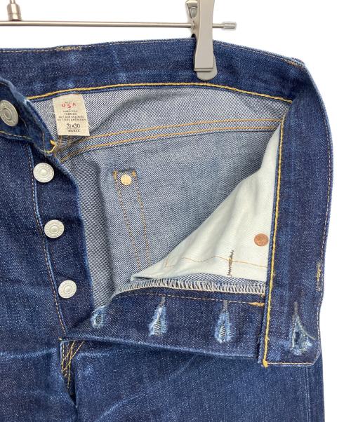 RRL（ダブルアールエル）RRL (ダブルアールエル) デニムパンツ ネイビー サイズ:78.5cm (W31)の古着・服飾アイテム