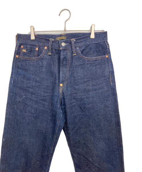 RRL（ダブルアールエル）RRL (ダブルアールエル) R234　シンチバック　デニムパンツ ネイビー サイズ:78.5cm (W31)の古着・服飾アイテム