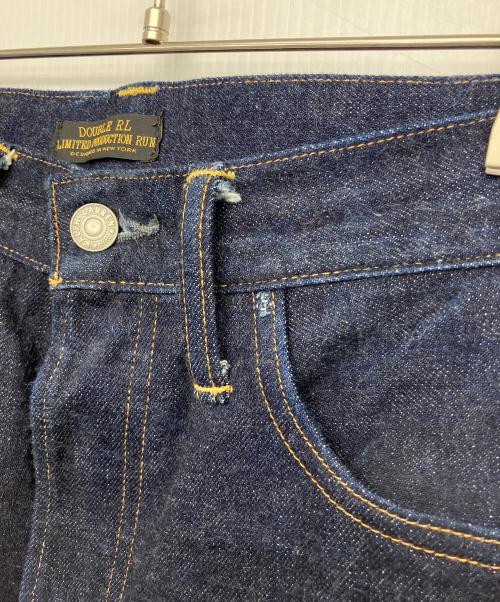 RRL（ダブルアールエル）RRL (ダブルアールエル) R234　シンチバック　デニムパンツ ネイビー サイズ:78.5cm (W31)の古着・服飾アイテム