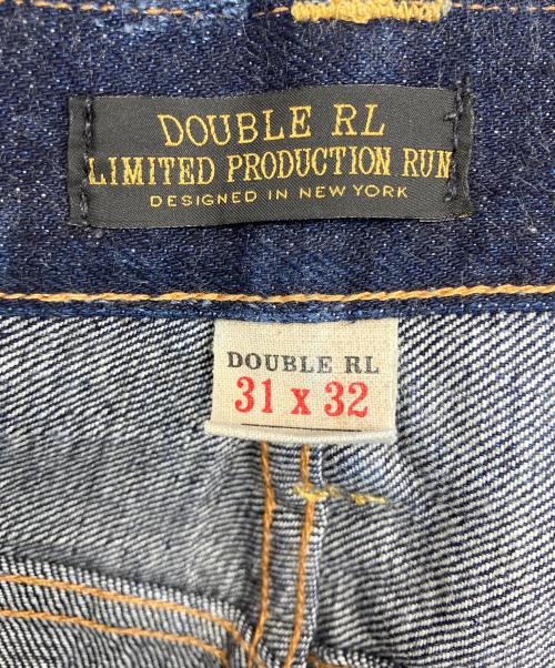RRL（ダブルアールエル）RRL (ダブルアールエル) R234　シンチバック　デニムパンツ ネイビー サイズ:78.5cm (W31)の古着・服飾アイテム