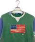 POLO RALPH LAUREN (ポロ・ラルフローレン) 星条旗パッチワークスウェット グリーン サイズ:M：21000円