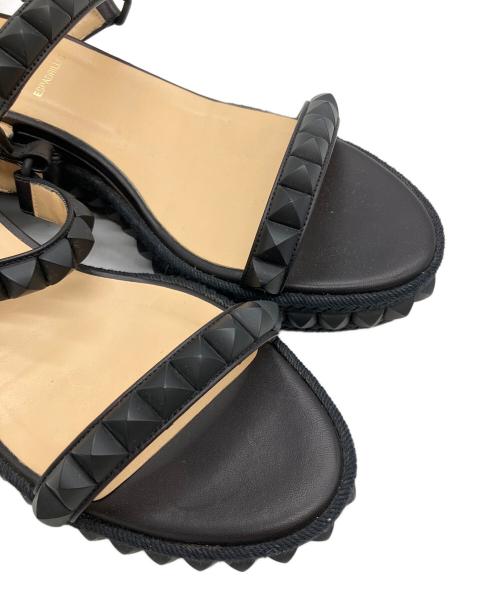 Christian Louboutin（クリスチャン・ルブタン）Christian Louboutin (クリスチャン・ルブタン) サンダル ブラック サイズ:23cmの古着・服飾アイテム
