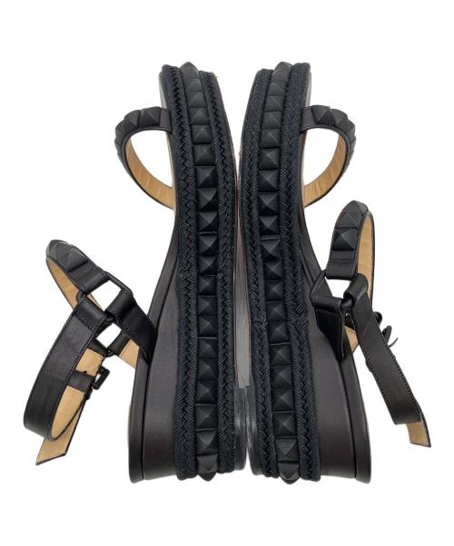 Christian Louboutin（クリスチャン・ルブタン）Christian Louboutin (クリスチャン・ルブタン) サンダル ブラック サイズ:23cmの古着・服飾アイテム