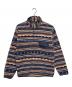 Patagonia（パタゴニア）の古着「ライトウェイトシンチラスナップT プルオーバー」｜アイボリー×ネイビー