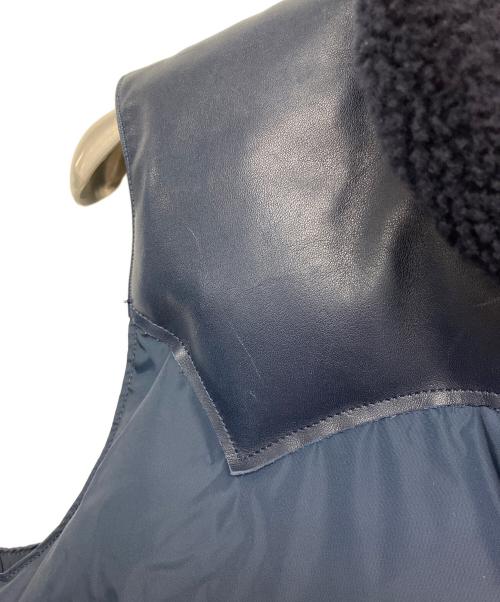 Rocky Mountain FeatherBed（ロッキーマウンテンフェザーベッド）Rocky Mountain Featherbed (ロッキーマウンテンフェザーベッド) ダウンベスト ネイビー サイズ:Lの古着・服飾アイテム