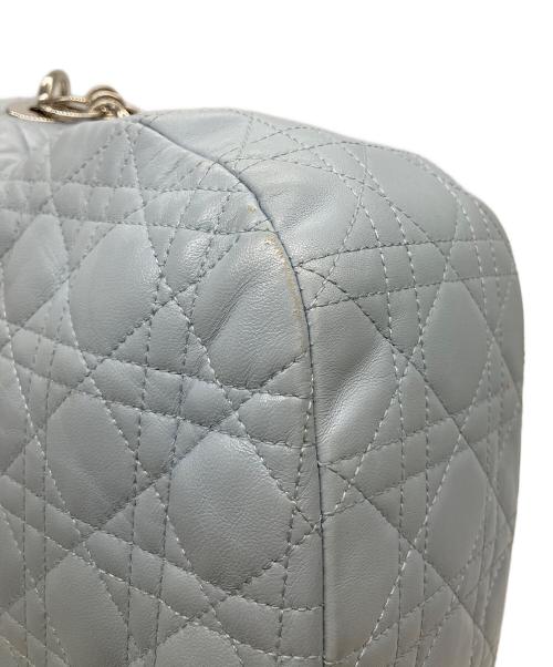 Christian Dior（クリスチャン ディオール）Christian Dior (クリスチャン ディオール) カナージュ ワンショルダーバッグ ブルーの古着・服飾アイテム