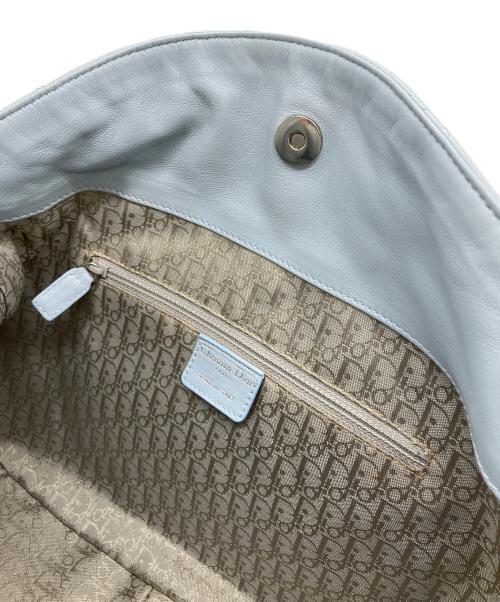 Christian Dior（クリスチャン ディオール）Christian Dior (クリスチャン ディオール) カナージュ ワンショルダーバッグ ブルーの古着・服飾アイテム