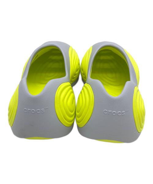 crocs（クロックス）crocs (クロックス) Ripple Steel/Acidity グレー×イエロー サイズ:28cmの古着・服飾アイテム