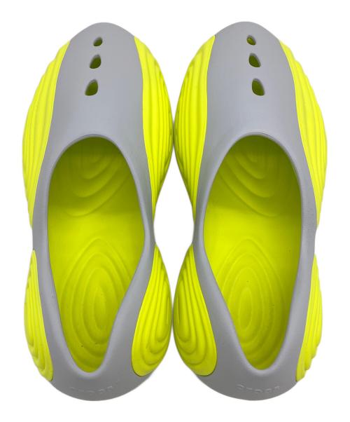 crocs（クロックス）crocs (クロックス) Ripple Steel/Acidity グレー×イエロー サイズ:28cmの古着・服飾アイテム