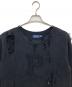 POLO RALPH LAUREN (ポロ・ラルフローレン) Pロゴダメージニット ブラック サイズ:M：9000円