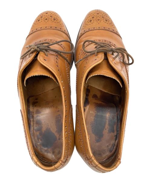 Crockett & Jones（クロケット＆ジョーンズ）Crockett & Jones (クロケット＆ジョーンズ) WESTMINSTER　SHIPS別注　ウィングチップシューズ ブラウン サイズ:25cmの古着・服飾アイテム