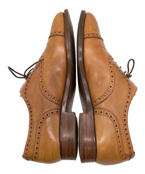 Crockett & Jones（クロケット＆ジョーンズ）Crockett & Jones (クロケット＆ジョーンズ) WESTMINSTER　SHIPS別注　ウィングチップシューズ ブラウン サイズ:25cmの古着・服飾アイテム