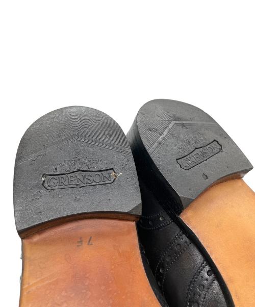GRENSON（グレンソン）GRENSON (グレンソン) ウィングチップシューズ ブラック サイズ:７Fの古着・服飾アイテム