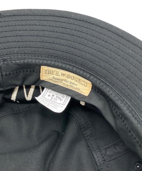 THE H.W.DOG&CO.（エイチダブリュードッグアンドコー）THE H.W.DOG&CO. (エイチダブリュードッグアンドコー) ハット ブラック サイズ:40の古着・服飾アイテム