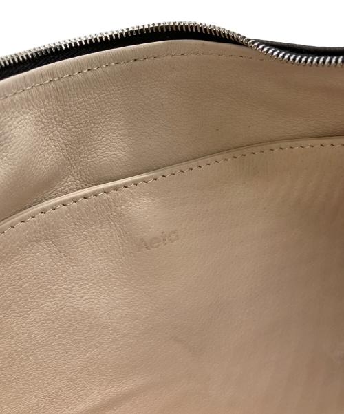 Aeta（アエタ）Aeta (アエタ) LEATHER ROUND ONE SHOULDER ブラックの古着・服飾アイテム