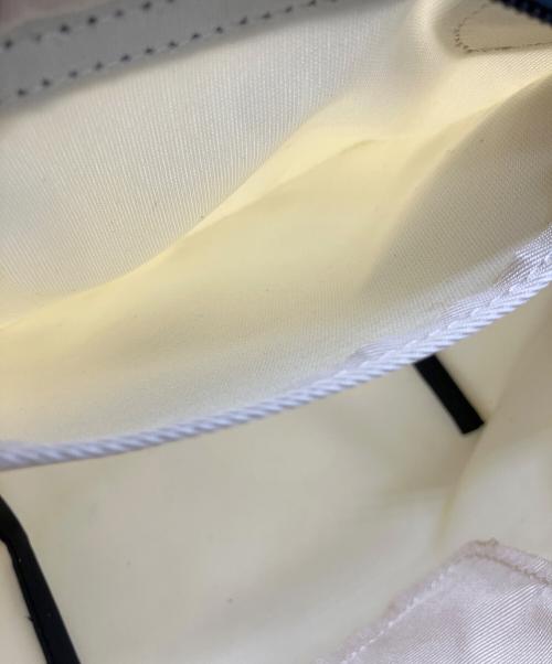 LONGCHAMP（ロンシャン）LONGCHAMP (ロンシャン) 2WAYバッグ ベージュ×ブラックの古着・服飾アイテム