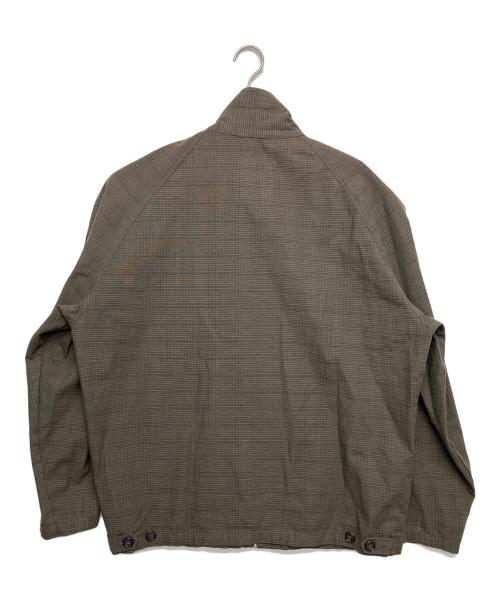 stussy（ステューシー）stussy (ステューシー) ジップアップジャケット ブラック×ブラウン サイズ:Mの古着・服飾アイテム