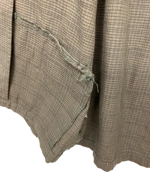 stussy（ステューシー）stussy (ステューシー) ジップアップジャケット ブラック×ブラウン サイズ:Mの古着・服飾アイテム
