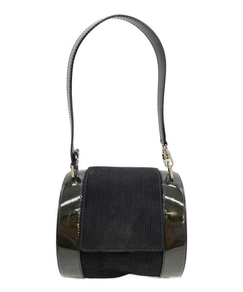 BVLGARI（ブルガリ）BVLGARI (ブルガリ) ビーゼロワン ハンドバッグ ブラックの古着・服飾アイテム