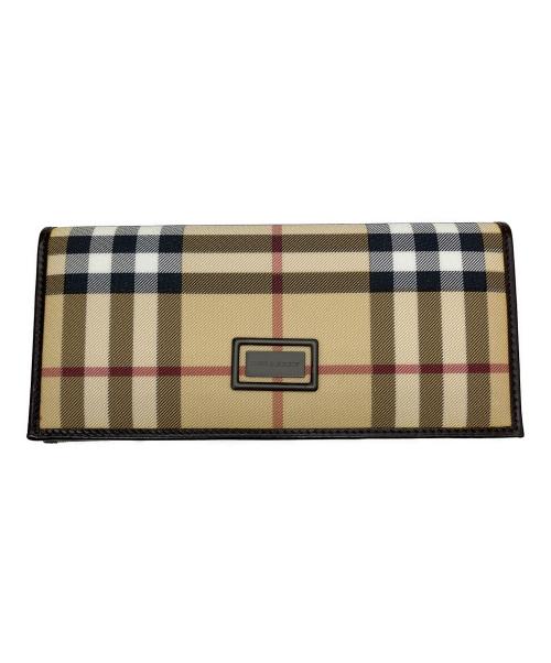 BURBERRY LONDON（バーバリーロンドン）BURBERRY LONDON (バーバリーロンドン) 長財布 アイボリーの古着・服飾アイテム