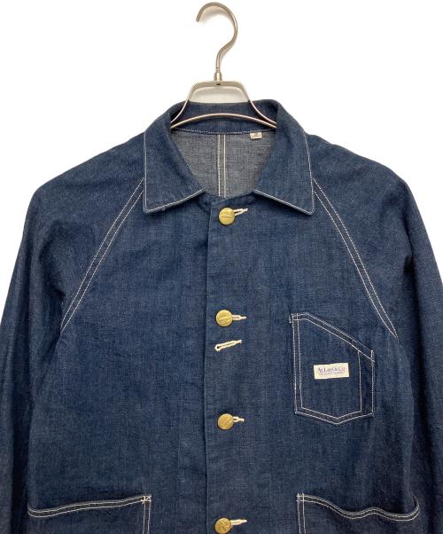 ATLAST & CO（アットラスト）ATLAST & CO (アットラスト) カバーオール インディゴ サイズ:36の古着・服飾アイテム