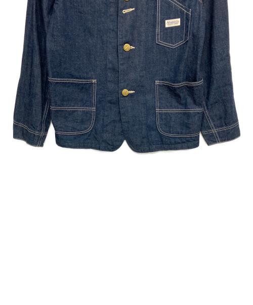 ATLAST & CO（アットラスト）ATLAST & CO (アットラスト) カバーオール インディゴ サイズ:36の古着・服飾アイテム