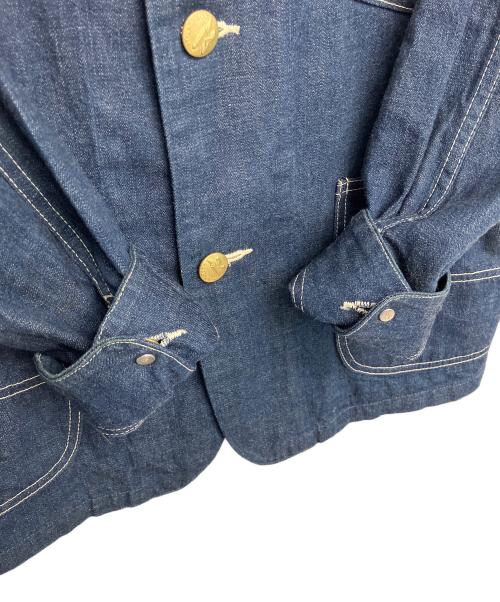 ATLAST & CO（アットラスト）ATLAST & CO (アットラスト) カバーオール インディゴ サイズ:36の古着・服飾アイテム
