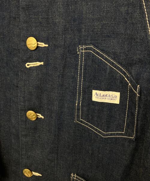 ATLAST & CO（アットラスト）ATLAST & CO (アットラスト) カバーオール インディゴ サイズ:36の古着・服飾アイテム