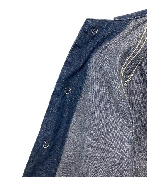 ATLAST & CO（アットラスト）ATLAST & CO (アットラスト) カバーオール インディゴ サイズ:36の古着・服飾アイテム