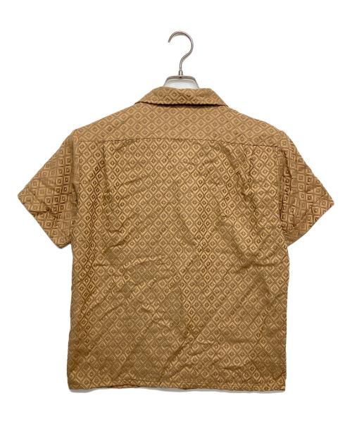 TENDERLOIN（テンダーロイン）TENDERLOIN (テンダーロイン) オープンカラーシャツ ブラウン サイズ:Sの古着・服飾アイテム