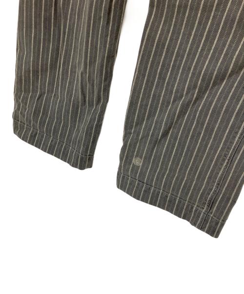 RRL（ダブルアールエル）RRL (ダブルアールエル) ストライプパンツ グレー サイズ:W31×L32の古着・服飾アイテム
