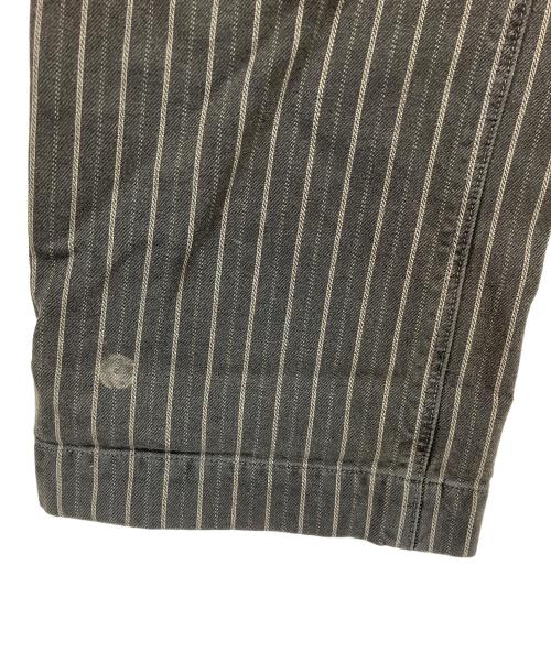 RRL（ダブルアールエル）RRL (ダブルアールエル) ストライプパンツ グレー サイズ:W31×L32の古着・服飾アイテム