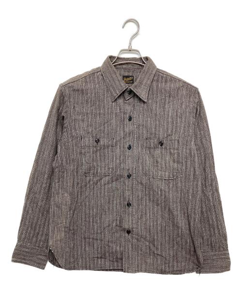 TENDERLOIN（テンダーロイン）TENDERLOIN (テンダーロイン) 長袖シャツ ブラウン サイズ:Sの古着・服飾アイテム