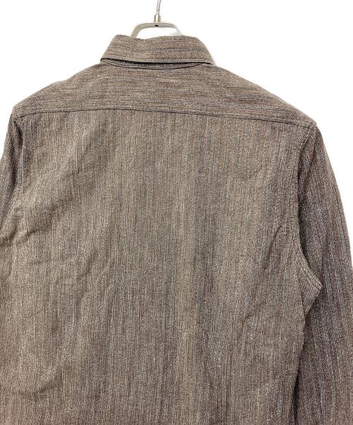 TENDERLOIN（テンダーロイン）TENDERLOIN (テンダーロイン) 長袖シャツ ブラウン サイズ:Sの古着・服飾アイテム