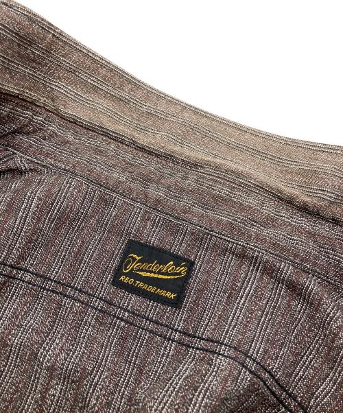 TENDERLOIN（テンダーロイン）TENDERLOIN (テンダーロイン) 長袖シャツ ブラウン サイズ:Sの古着・服飾アイテム