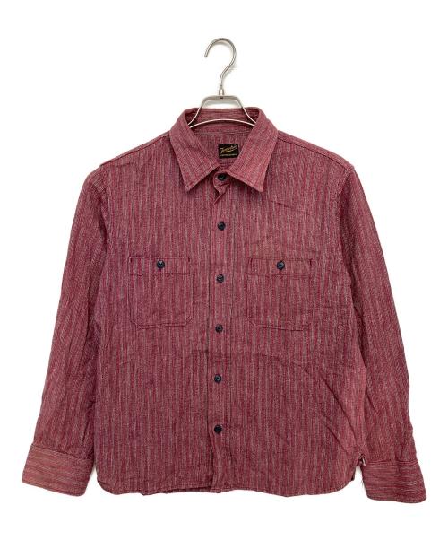 TENDERLOIN（テンダーロイン）TENDERLOIN (テンダーロイン) 長袖シャツ レッド サイズ:Sの古着・服飾アイテム