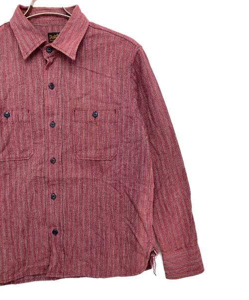 TENDERLOIN（テンダーロイン）TENDERLOIN (テンダーロイン) 長袖シャツ レッド サイズ:Sの古着・服飾アイテム