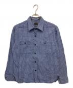 TENDERLOINテンダーロイン）の古着「長袖シャツ」｜ブルー