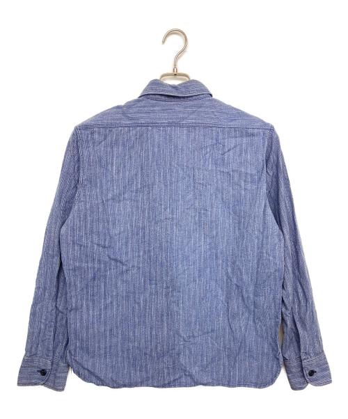 TENDERLOIN（テンダーロイン）TENDERLOIN (テンダーロイン) 長袖シャツ ブルー サイズ:Sの古着・服飾アイテム