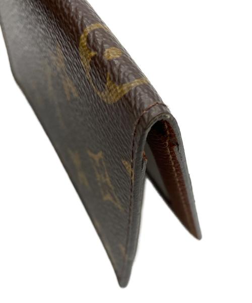LOUIS VUITTON（ルイ ヴィトン）LOUIS VUITTON (ルイ ヴィトン) モノグラム　ポルト2カルト・ヴェルティカル　パスケース ブラウンの古着・服飾アイテム
