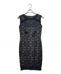Yoshi未使用タグ付TADASHI SHOJI 刺繍レースワンピース　4 中古・古着通販】TADASHI SHOJI (タダシ ショージ) レース刺繍