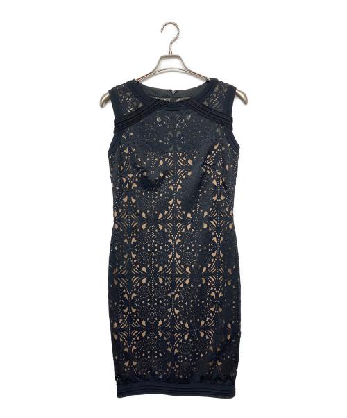 TADASHI SHOJI（タダシ ショージ）TADASHI SHOJI (タダシ ショージ) ノースリーブ・キャミソールワンピース ブラック サイズ:Mの古着・服飾アイテム