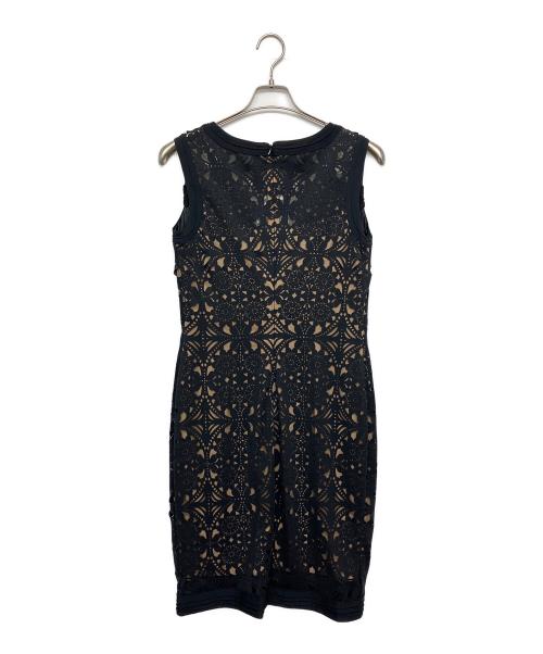 TADASHI SHOJI（タダシ ショージ）TADASHI SHOJI (タダシ ショージ) ノースリーブ・キャミソールワンピース ブラック サイズ:Mの古着・服飾アイテム