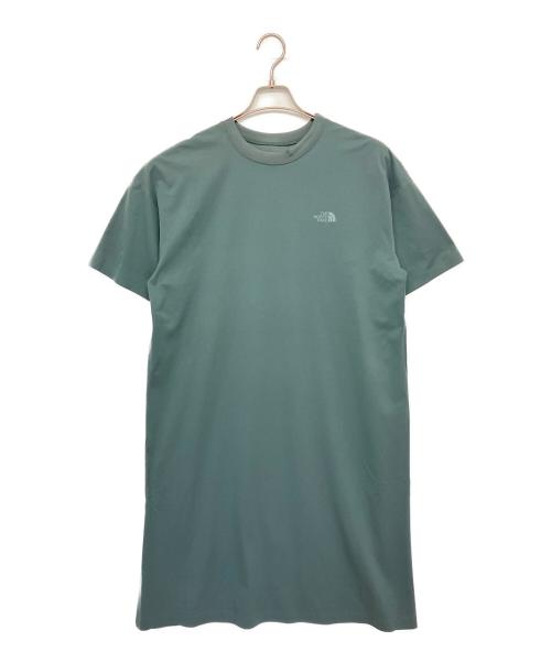 THE NORTH FACE（ザ ノース フェイス）THE NORTH FACE (ザ ノース フェイス) 半袖ワンピース　NTW12266 グリーン サイズ:Mの古着・服飾アイテム