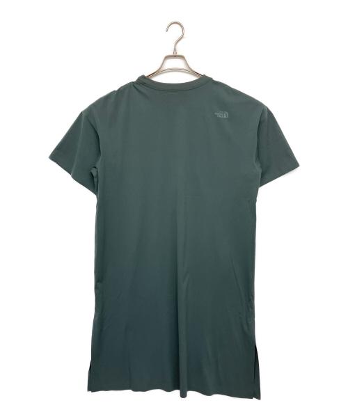 THE NORTH FACE（ザ ノース フェイス）THE NORTH FACE (ザ ノース フェイス) 半袖ワンピース　NTW12266 グリーン サイズ:Mの古着・服飾アイテム