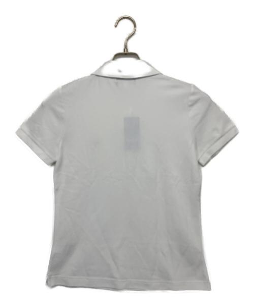 BURBERRY BLUE LABEL（バーバリー ブルー レーベル）BURBERRY BLUE LABEL (バーバリー ブルー レーベル) ポロシャツ ホワイト サイズ:38 未使用品の古着・服飾アイテム