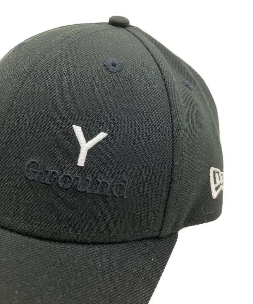 New Era（ニューエラ）New Era (ニューエラ) GROUND Y (グラウンドワイ) キャップ ブラックの古着・服飾アイテム