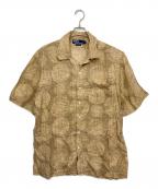 POLO RALPH LAURENポロ・ラルフローレン）の古着「オープンカラーシャツ 総柄 古着」｜アイボリー