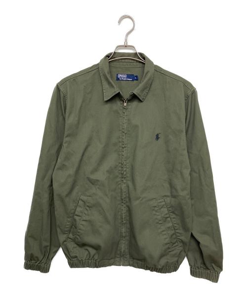 POLO RALPH LAUREN（ポロ・ラルフローレン）POLO RALPH LAUREN (ポロ・ラルフローレン) スイングトップ オリーブ サイズ:Lの古着・服飾アイテム